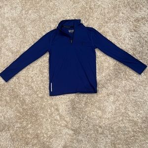 Kids eight pull over V-neck with zipper athletic polo by Ralph Lauren